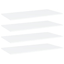 Load image into Gallery viewer, vidaXL Bookshelf Boards 4 pcs White 31.5"x11.8"x0.6" Chipboard