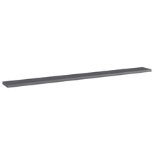 Load image into Gallery viewer, vidaXL Bookshelf Boards 4 pcs High Gloss Gray 39.4"x3.9"x0.6" Chipboard