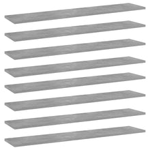 Load image into Gallery viewer, vidaXL Bookshelf Boards 8 pcs Concrete Gray 39.4"x7.9"x0.6" Chipboard